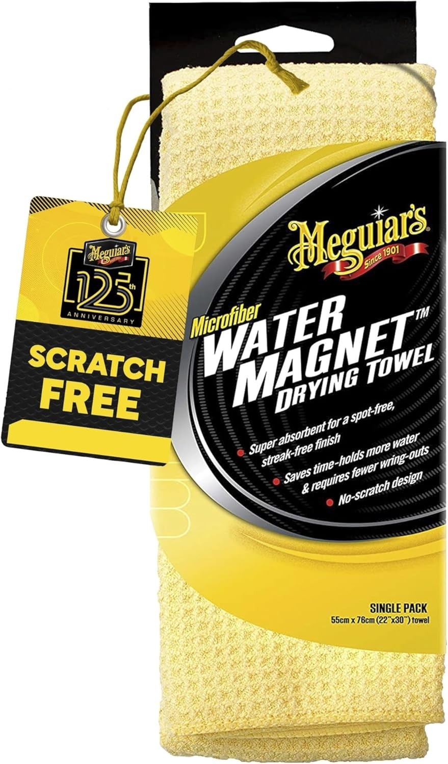 Water Magnet Microfiber Drying Towel – 30" x 22" for Quick Drying