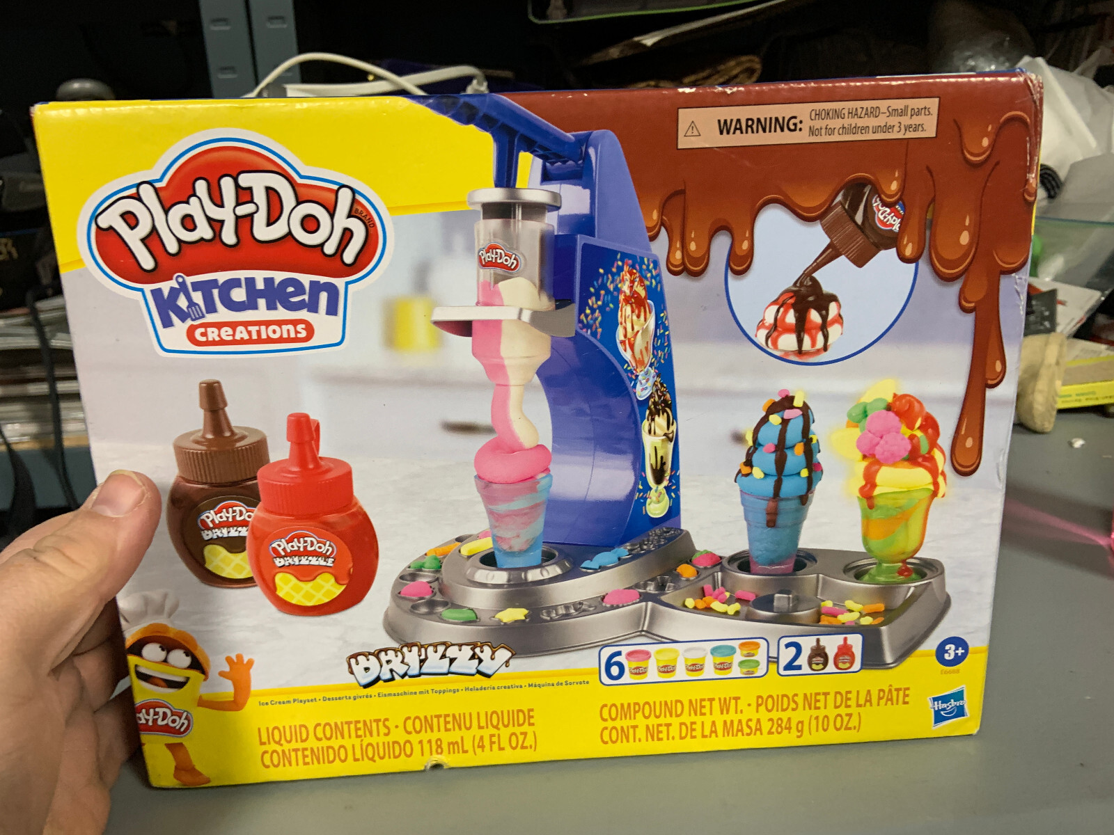 Play-doh Kitchen Creations - DRIZZY- Sealed Box - Hasbro - 2021