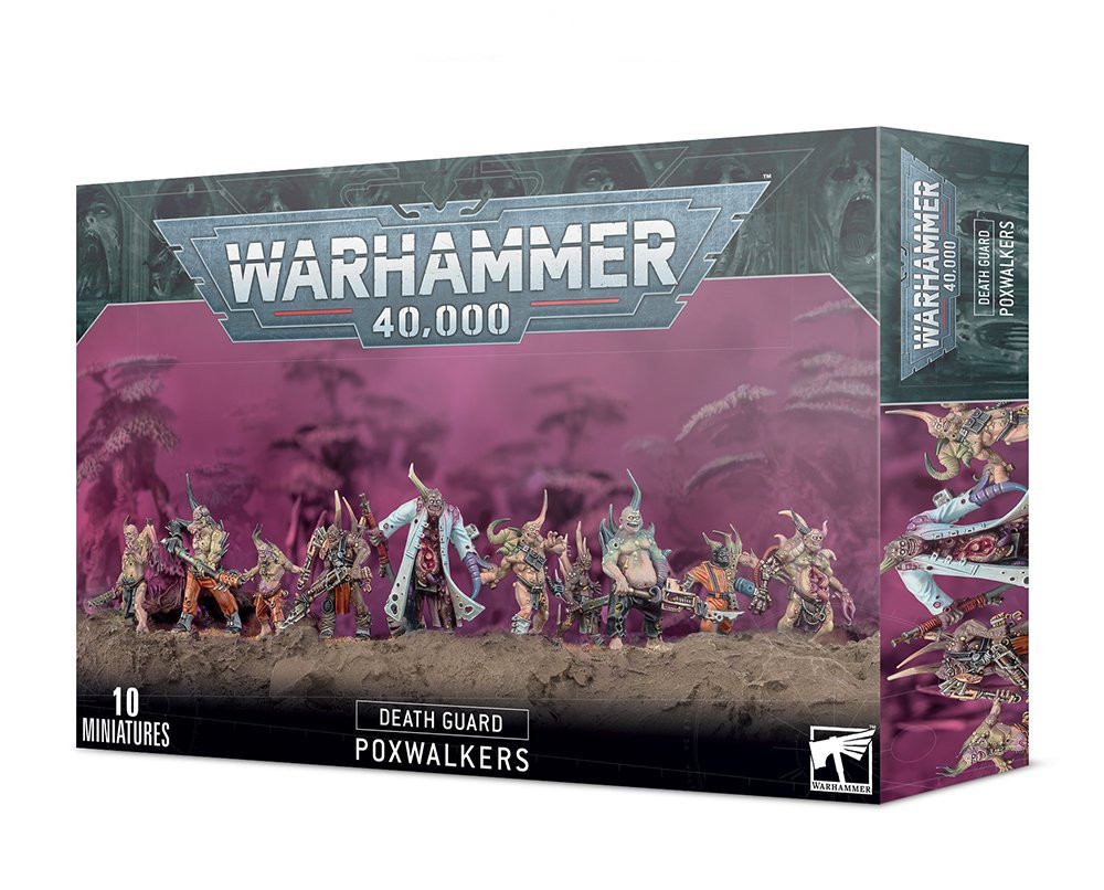 Death Guard Poxwalkers - Warhammer 40k - Brand New! 43-76