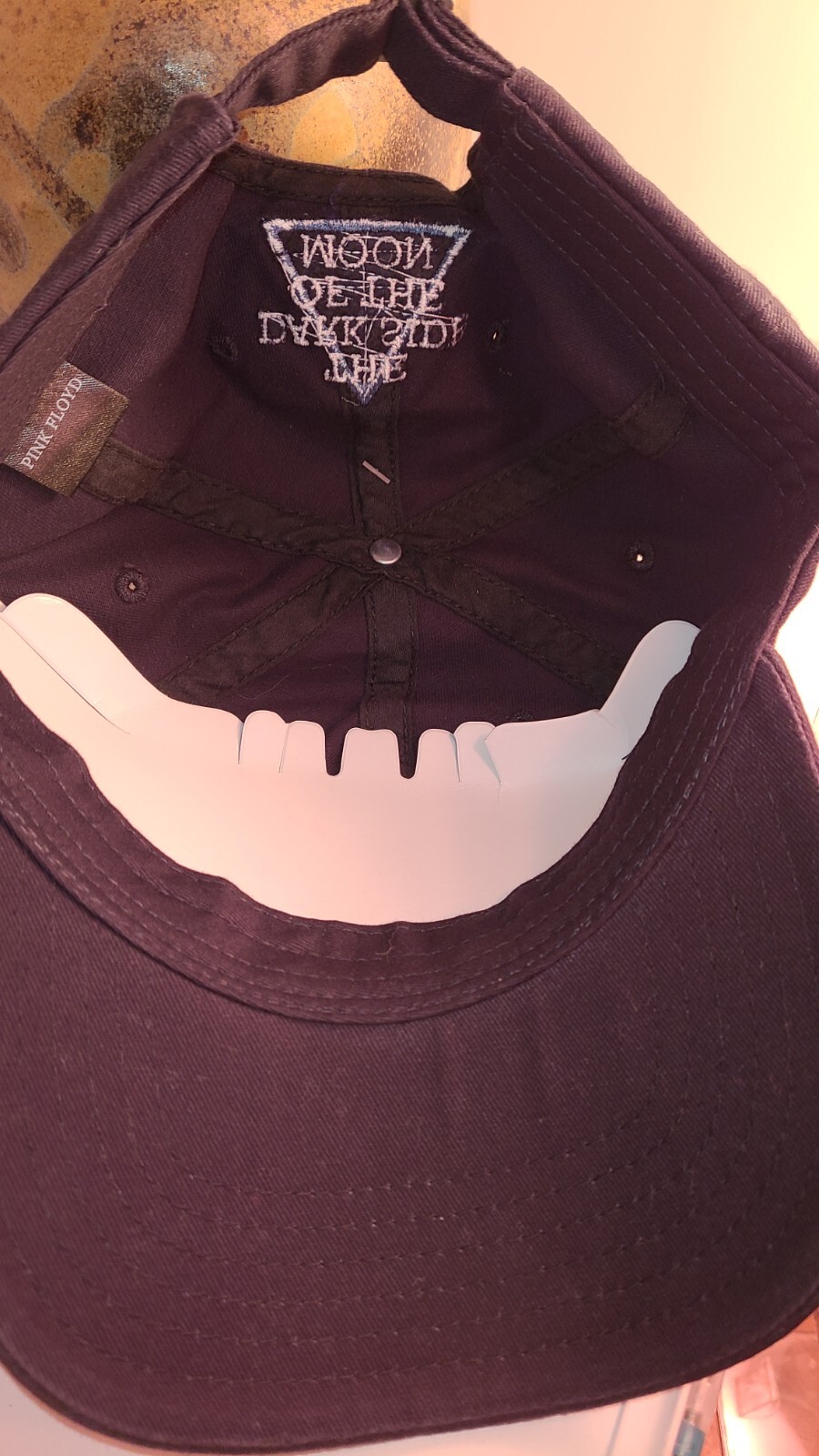 Pink Floyd - DSOTM Unisex Black Cap 3" adjustable Slider NWT Size: OS
