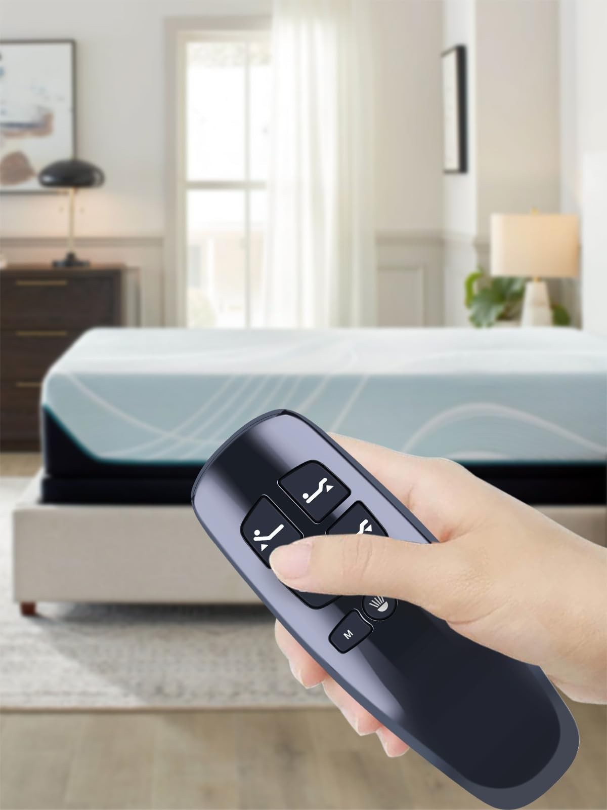 Replacement Remote Control for Lucid L300 Adjustable Bed - Compatible & Custom F