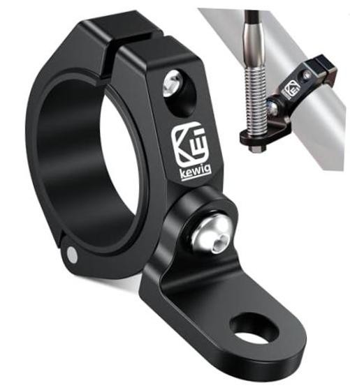 1 PC UTV Whip Light Mount, LED Light Bar Mounting Bracket, Black | Sturdy