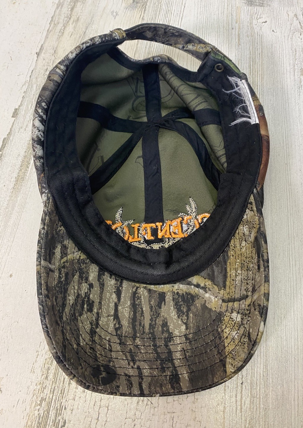 Scentlok Camouflage Hat Hunt Deer Skull Logo Baseball Strap Back Camo Cap