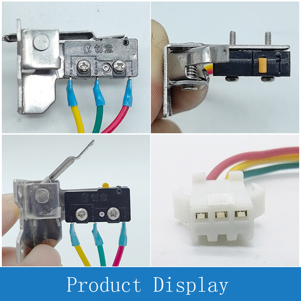 Water Heater Spare Parts Micro Switch with Bracket Light Touch Switch Universal