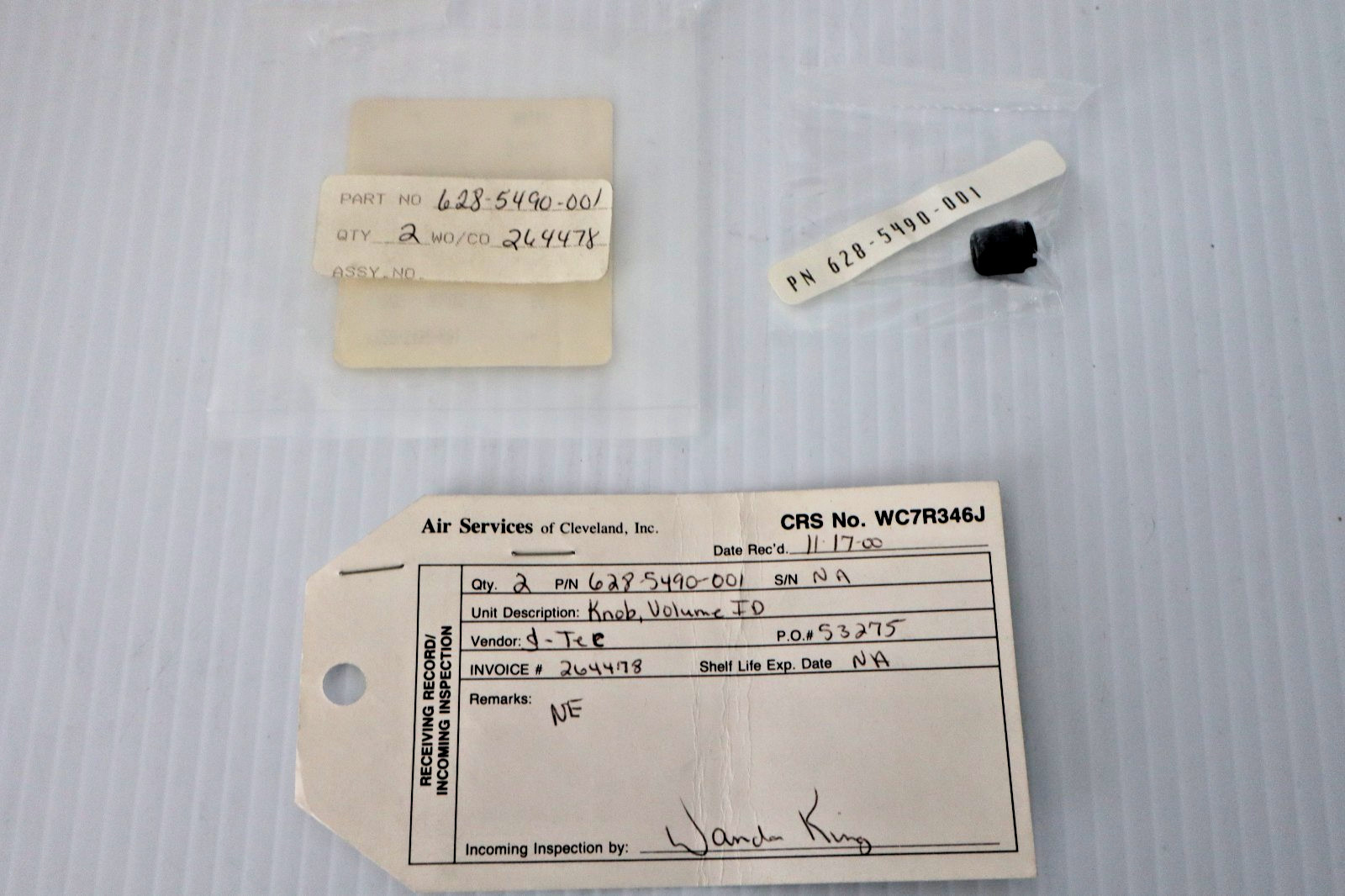 Meggitt S-TEC 628-5490-001 Volume Knob