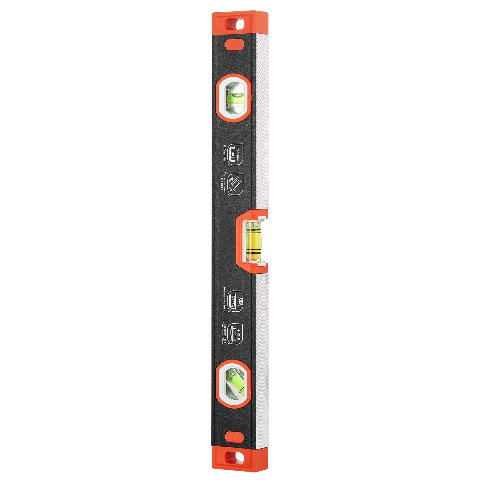 Torpedo Level,3pcs Included 9/16/24 in,Magnetic Leveler Tool Set Aluminum Alloy