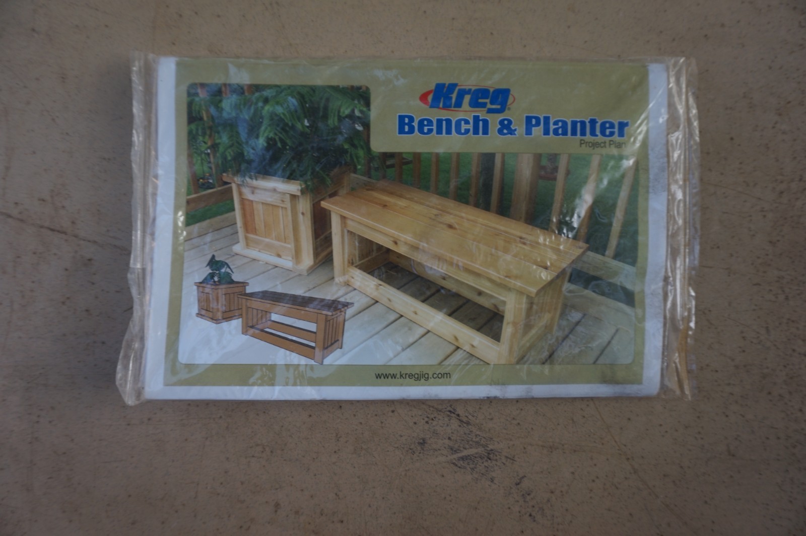 Kreg Bench & Planter Project Plans!!