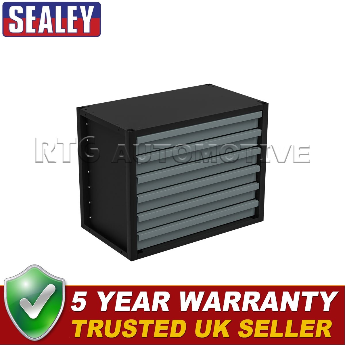 Sealey Modular Storage Mid Unit 6 Drawer 580mm APMRM1
