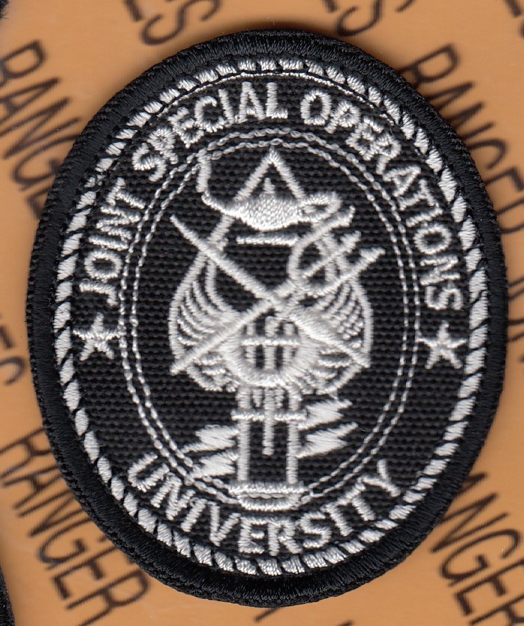 US JOINT Element USSOCOM Joint Special Operations University JSOU ~3" patch c/e