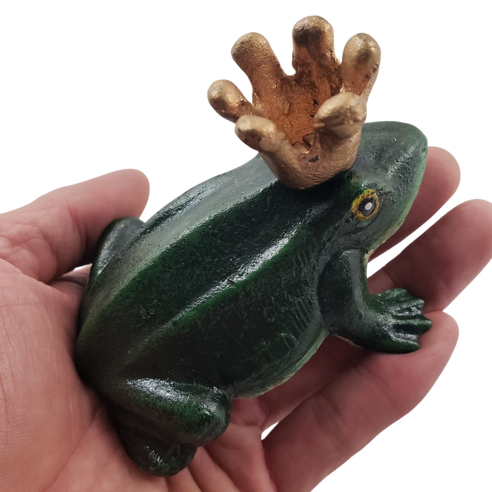 Antique Vintage Style Cast Iron Frog Bottle Opener Bar Decor