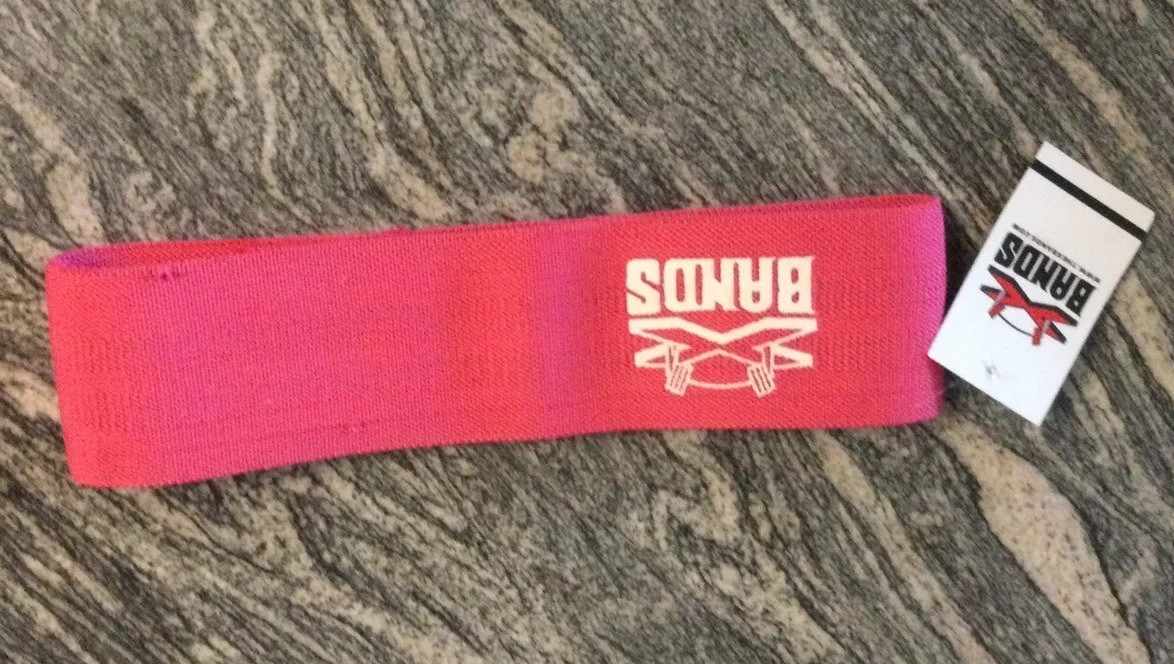 Exercise Booty Band 50 Lb Non Slip Extra Thick Fabric Hip Loop S/M The X Bands