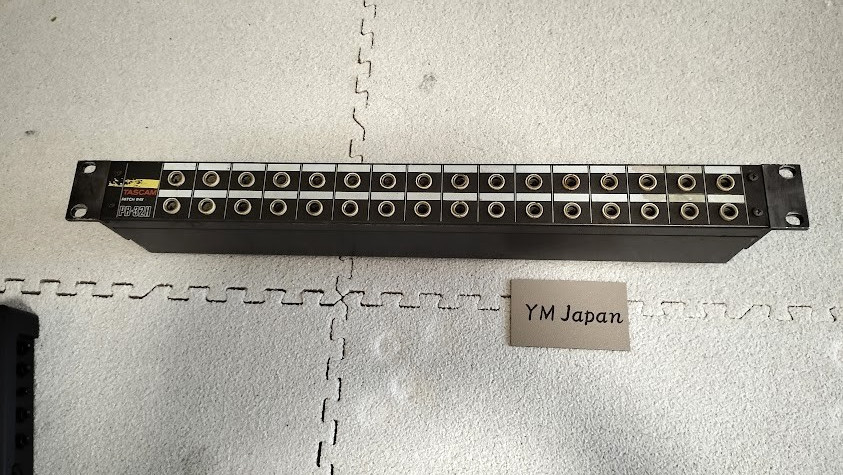 TASCAM PB-32H 32-points Patch Bay Rackmount Used from Japan