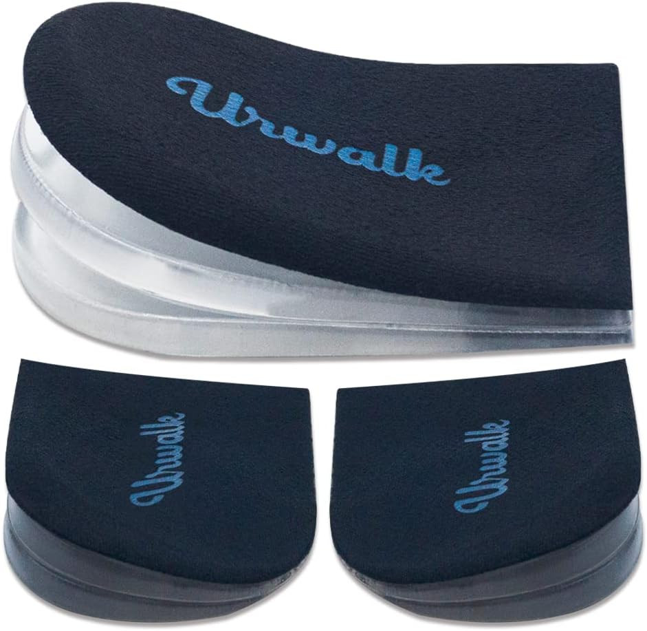 3 Layers Adjustable Supination & Over-Pronation Corrective Shoe Inserts, Medial