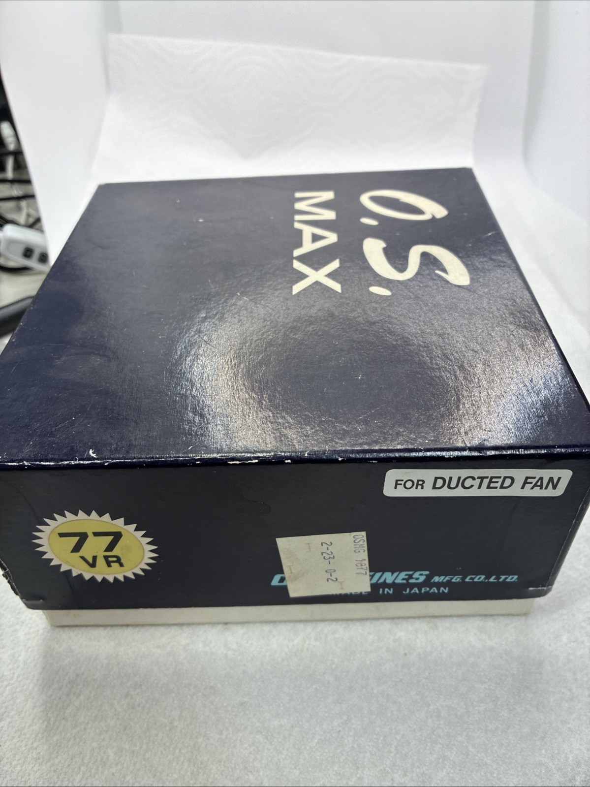 O.S. 77 VR Ducted Fan RC Engine w/ Big Round Head - NIB #1