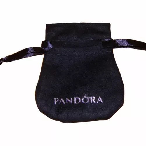 AUTHENTIC PANDORA SQUARE SPARKLE WISHBONE RING 198420 MULTIPLE SIZE W Suede Pouc