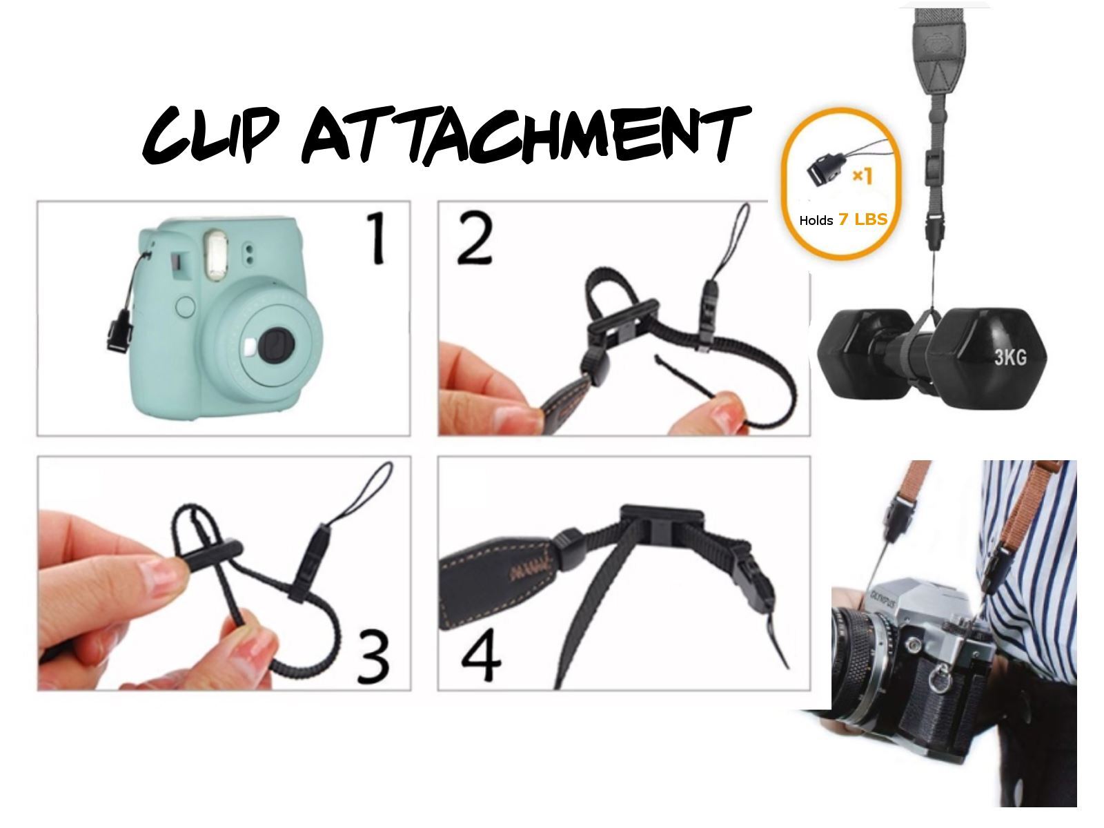 Black White Cow Camera Strap - Cow Camera Strap -Double Padded Comfortable
