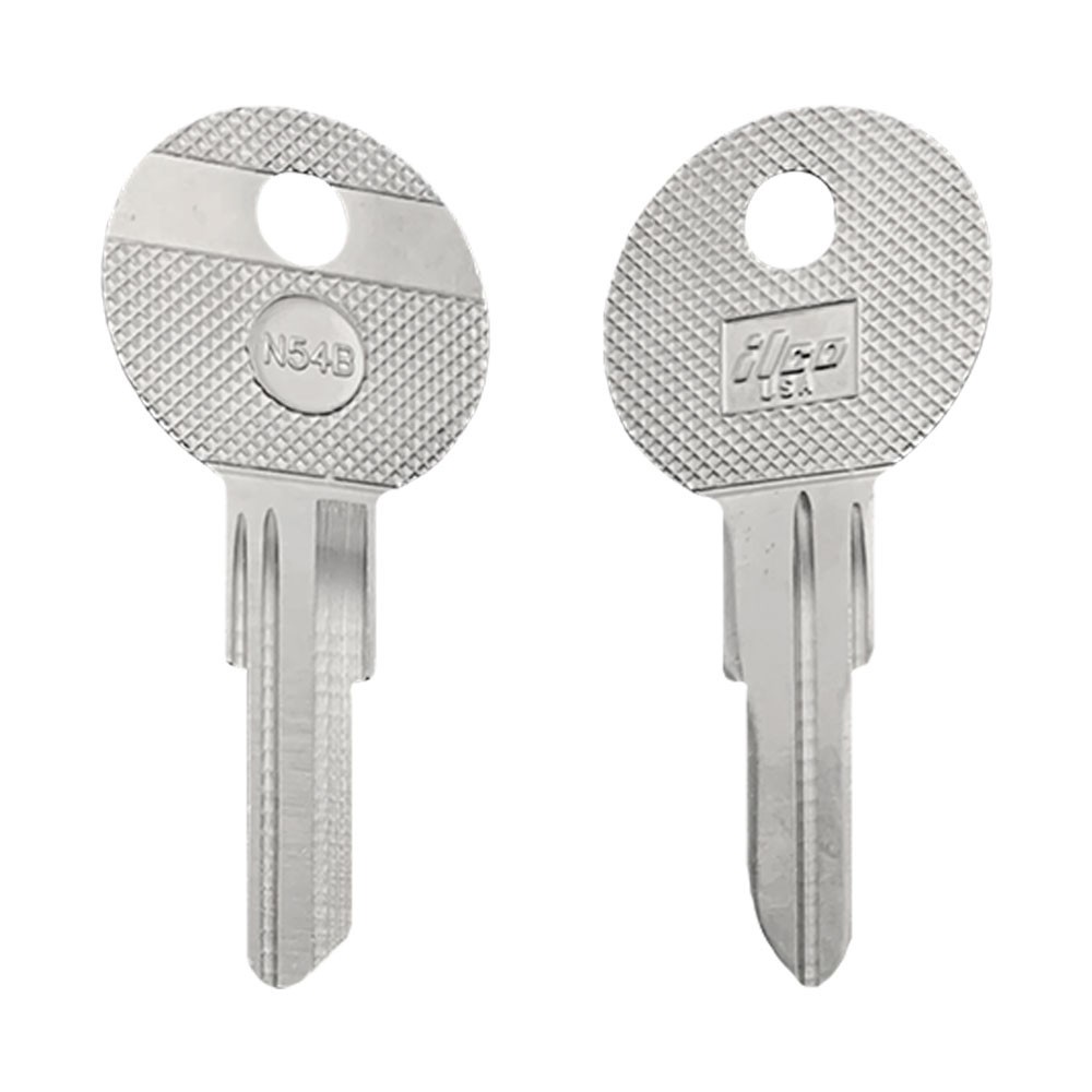 N54B Key Blank Nickel
