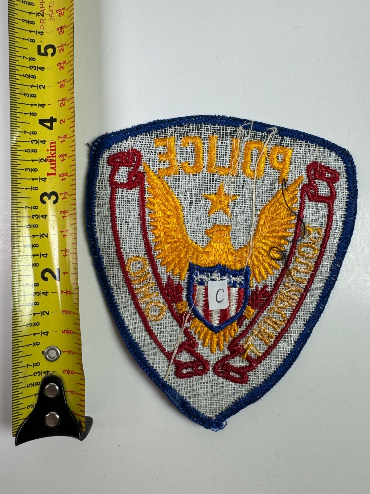 South Point Police Ohio Lawrence County OH Patch B5C