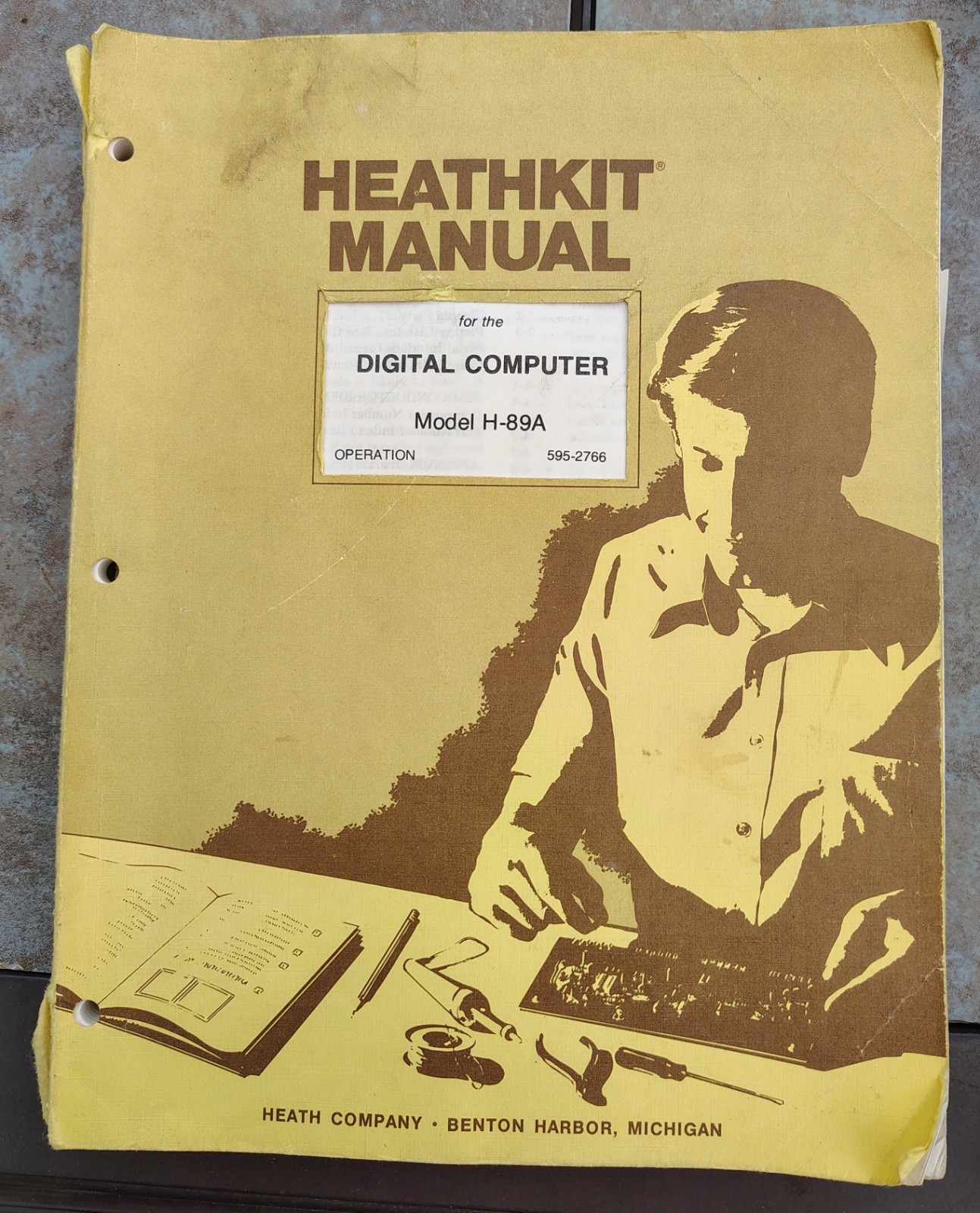 Vintage Heathkit H-89A Digital Computer Operation Manual 1981