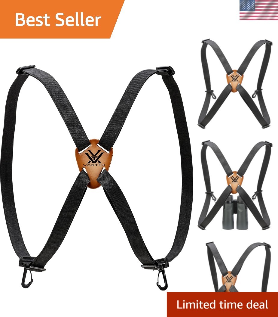 Adjustable Binocular Harness Strap for Comfortable Carrying - One Size Fits All