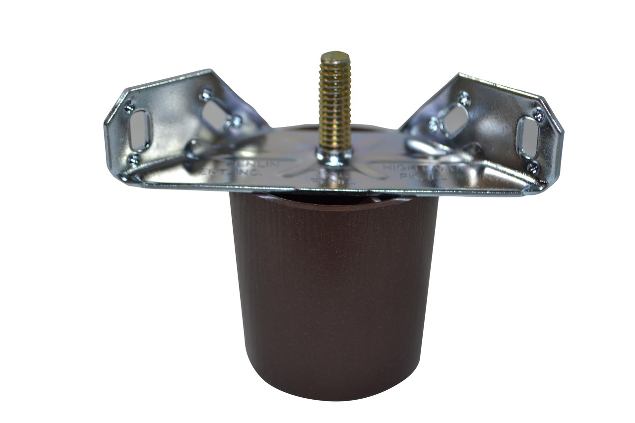 Chair Sofa Sectional Leg Bracket Fits 1/4 Inch Bolt