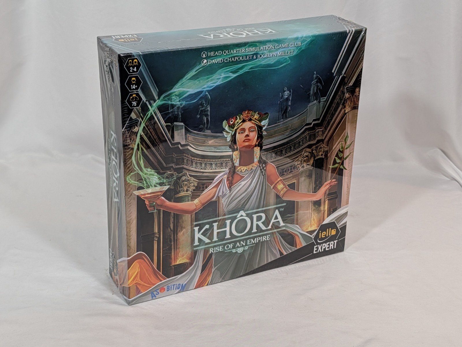 IELLO Khora: Rise of an Empire - Ancient Greece City Developing Board Game