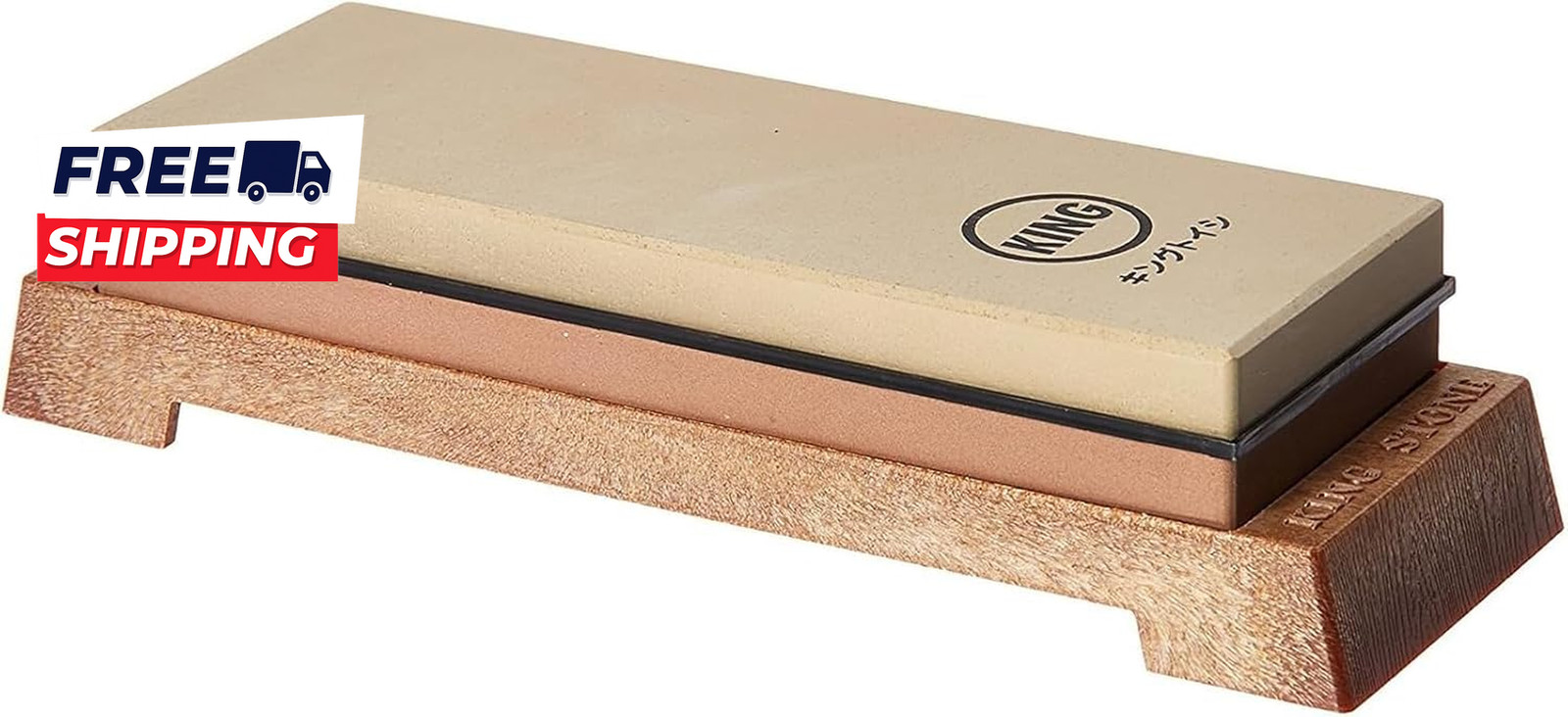 KW65 1000/6000 Grit Combination Whetstone with Plastic Base