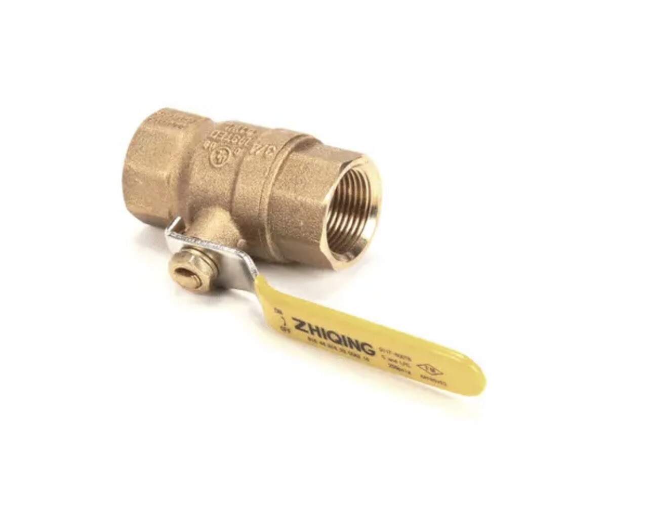 SET OF 5 Dormont 075FV Ball Valve, Gas On/Off, Full Port, 3/4" x 3/4", Brass