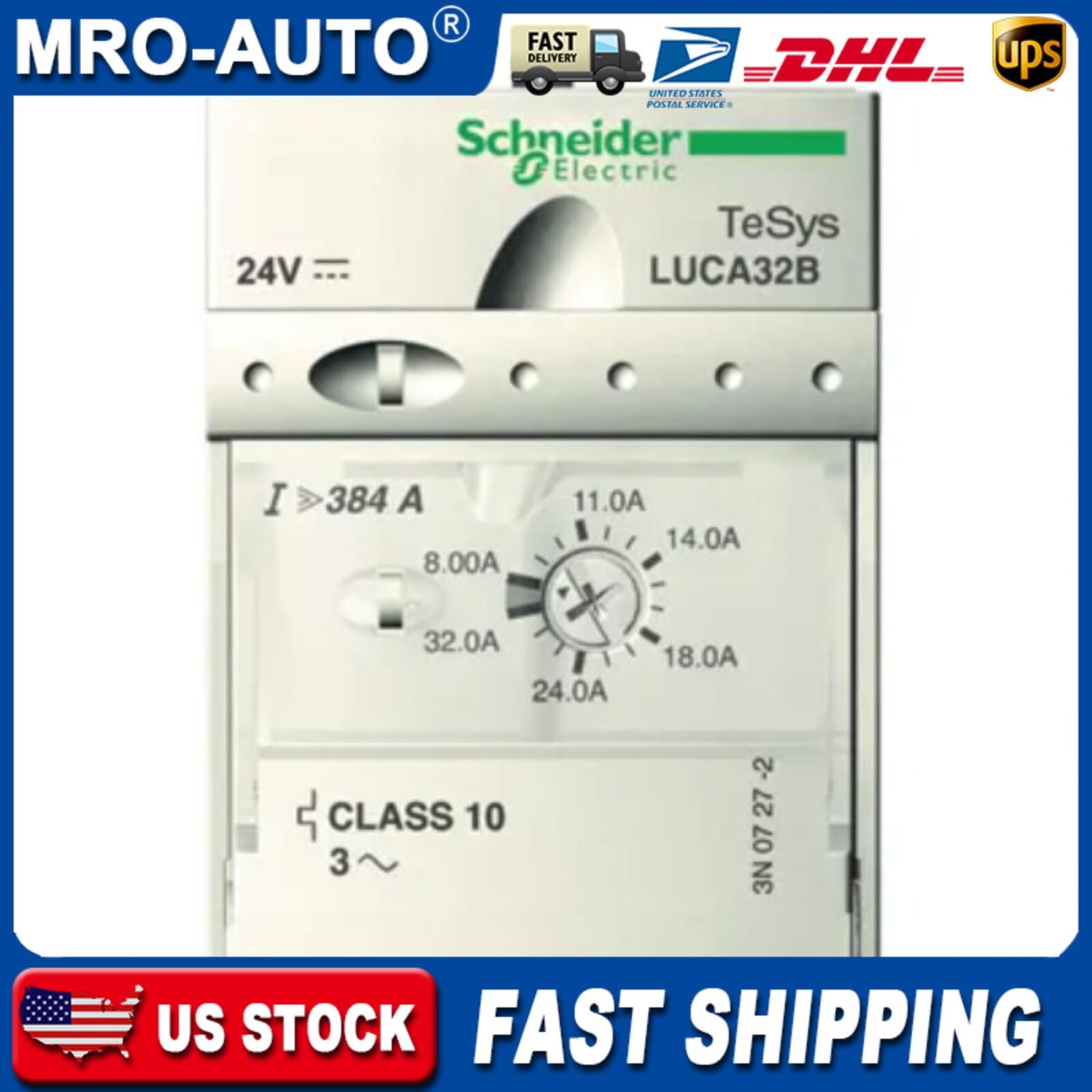 NEW Schneider Electric LUCA32B 8-32A 3P 240V~ Standard Motor Control Unit