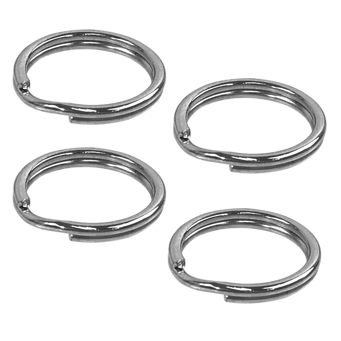 4x Camera Strap Round Split Lug Ring f/ Fuji Lecia Nikon Canon SLR RF Mirrorless