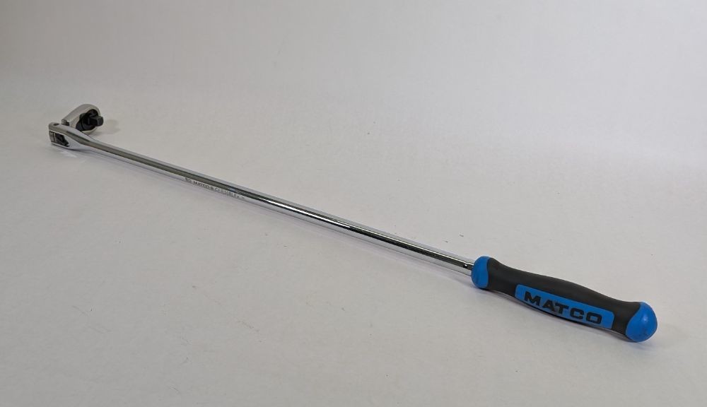 Matco CFR308LFX Eighty8 1/2" Ergo Blue Handle 33-3/8" Locking Flex Ratchet