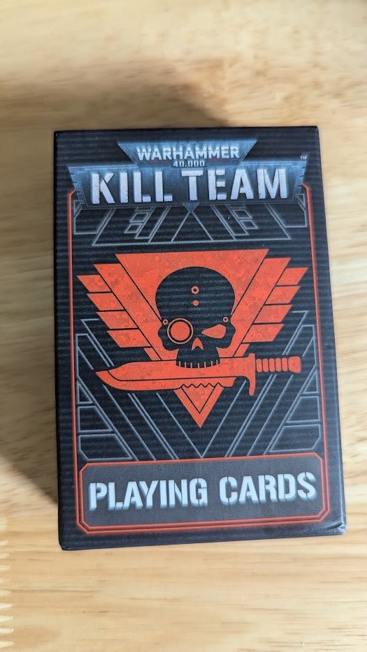 Warhammer 40,000 Kill Team Playing Cards Set 103-17 Games Workshop