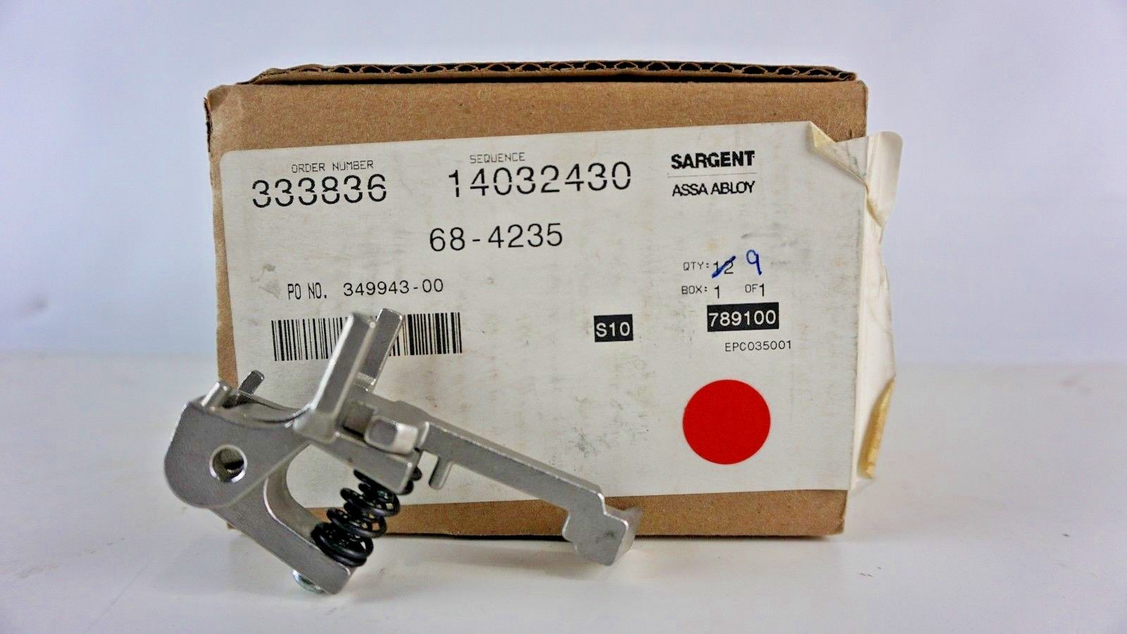 Sargent ASSA ABLOY Part number: 349943-00