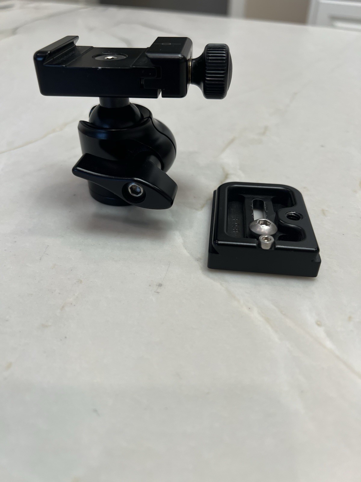 Really Right Stuff BH-25 Head with Quick-Release Knob Clamp Mint Condition