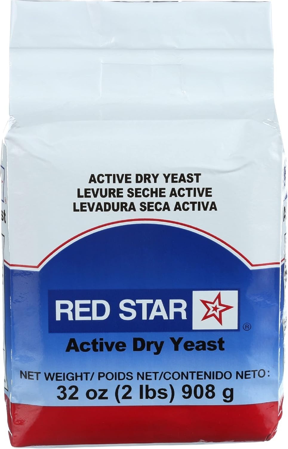 Hefty 32 Ounce Active Dry Yeast - Versatile Leavening for All Baking Needs
