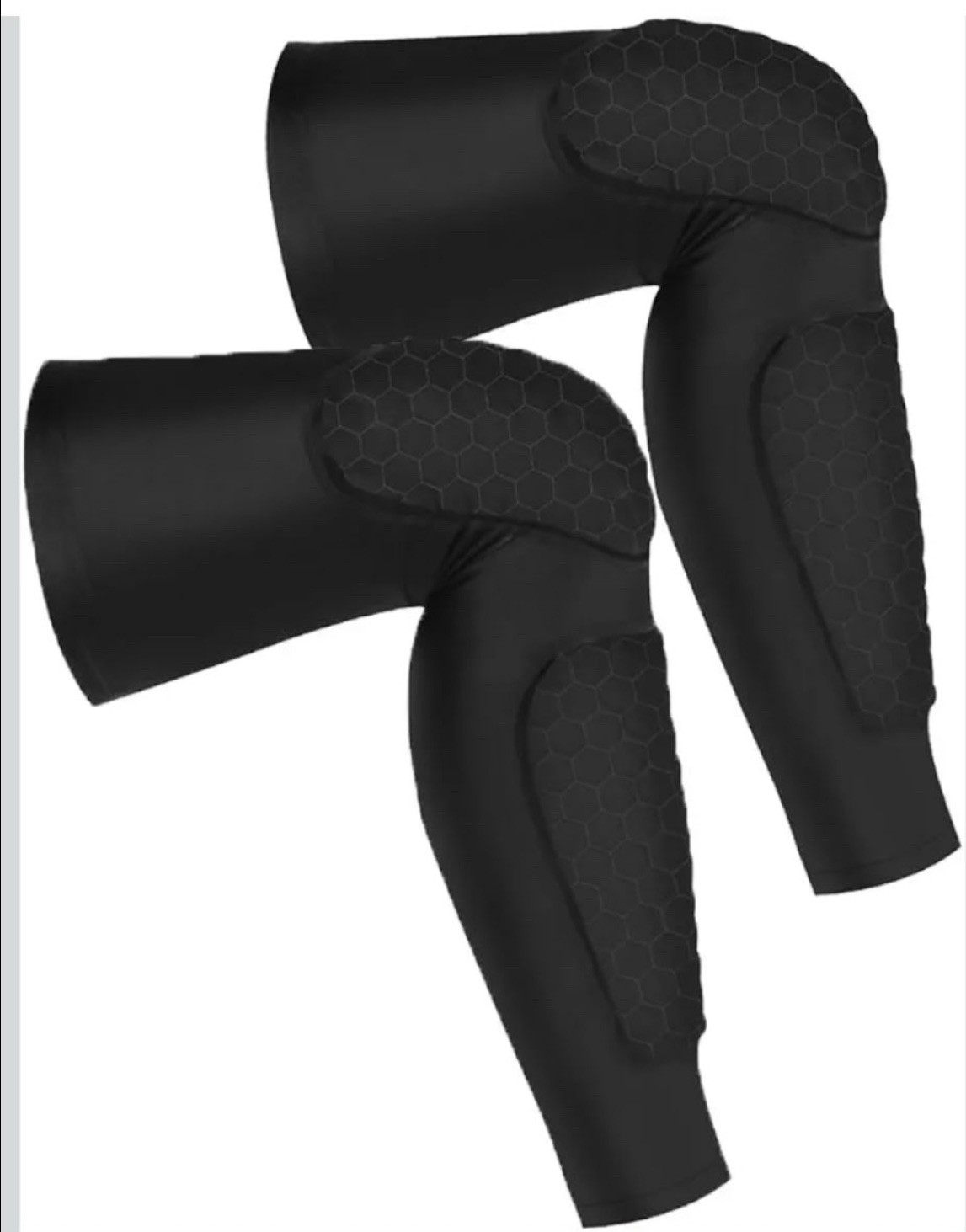 PISIQI Knee shin Compression Sleeves Basketball Volleyball Soccer Pads XL new