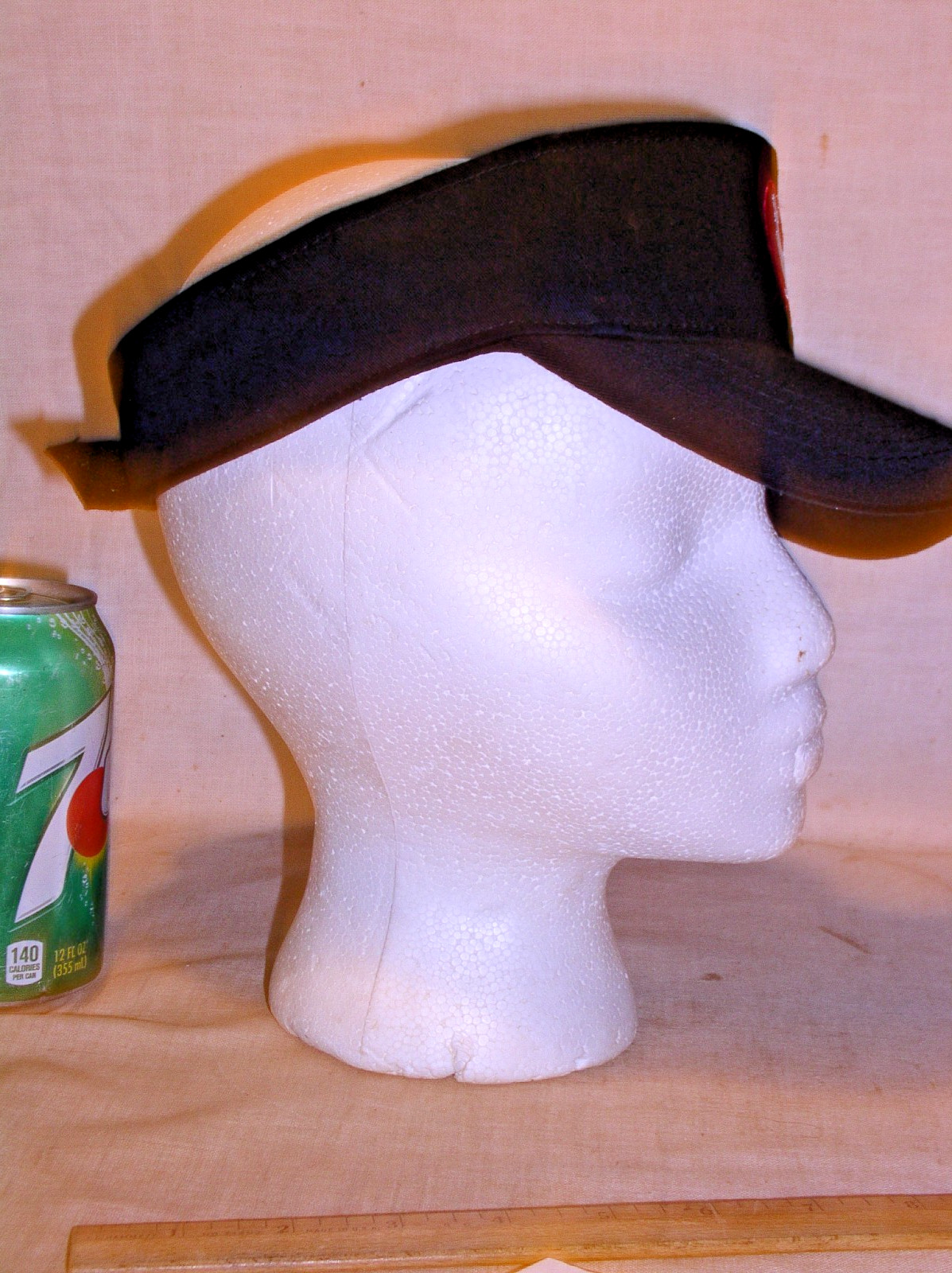 1 NEW BLACK ZAXBY'S ZAXBYS ADJUSTABLE EMPLOYEE CREW BASEBALL HAT CAP VISOR