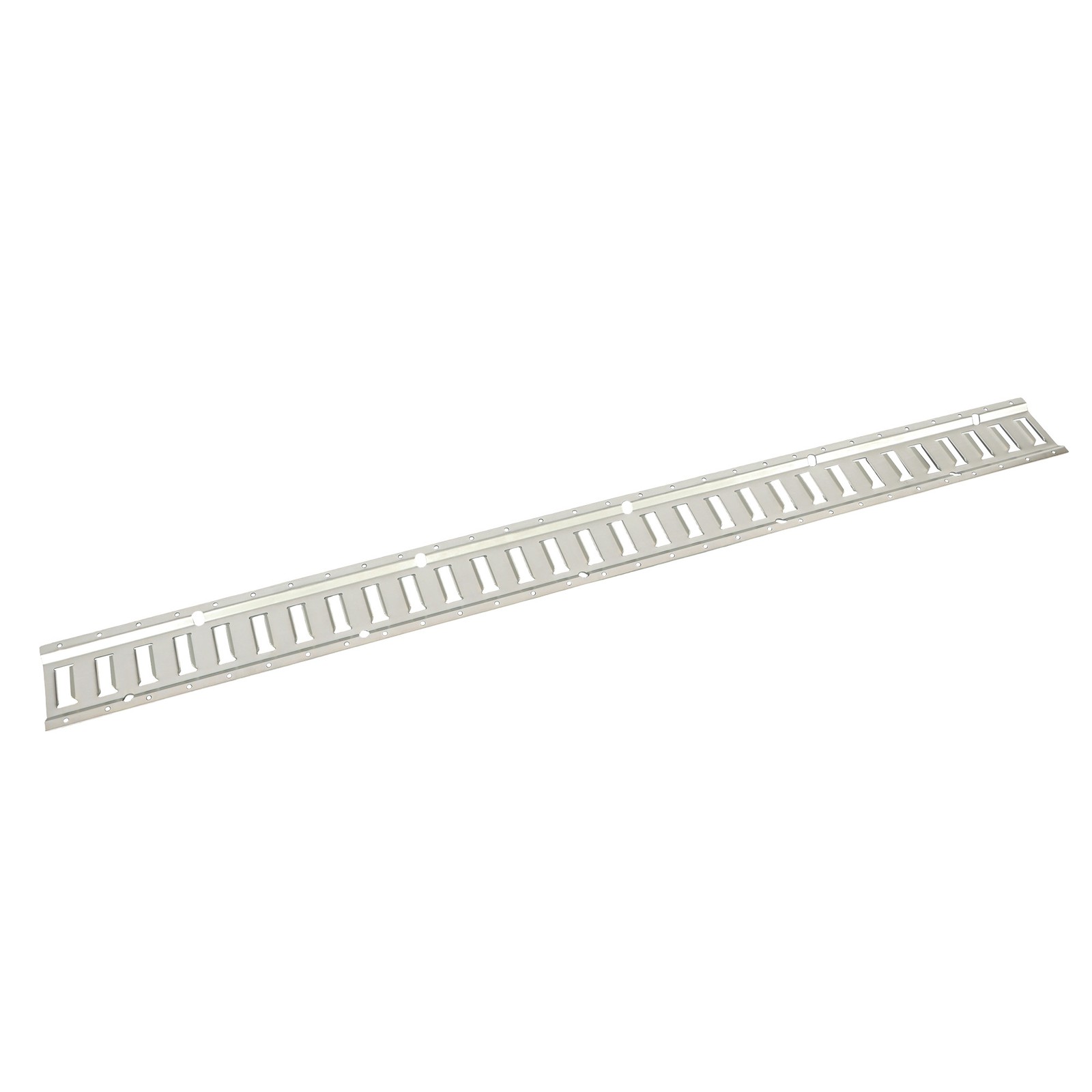 Durable Carbon Steel 4pc E Track Tie Down Rail Kit Replacement Silver Galvanized