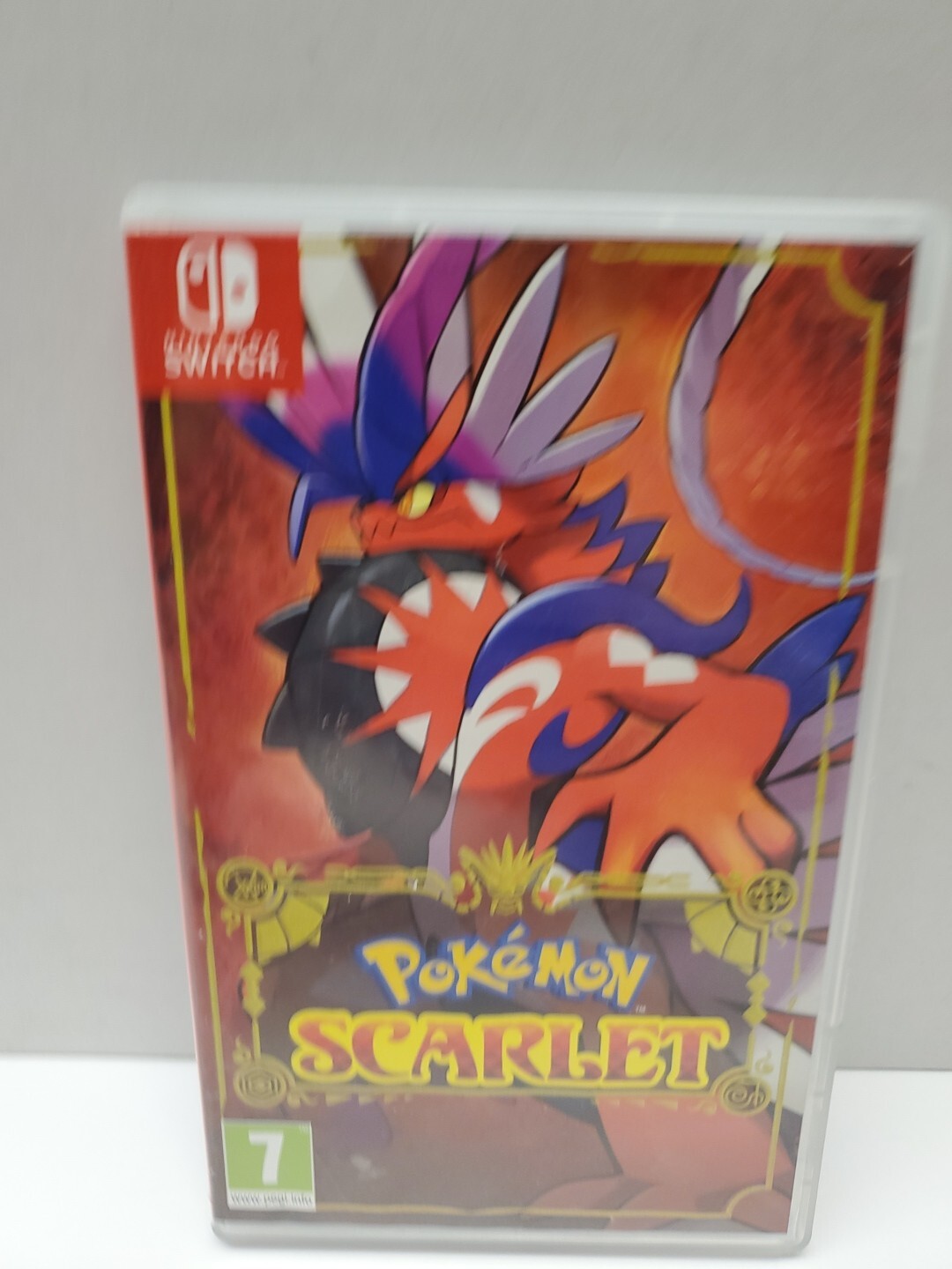 Pokemon Scarlet Nintendo Switch Replacement Case Oly