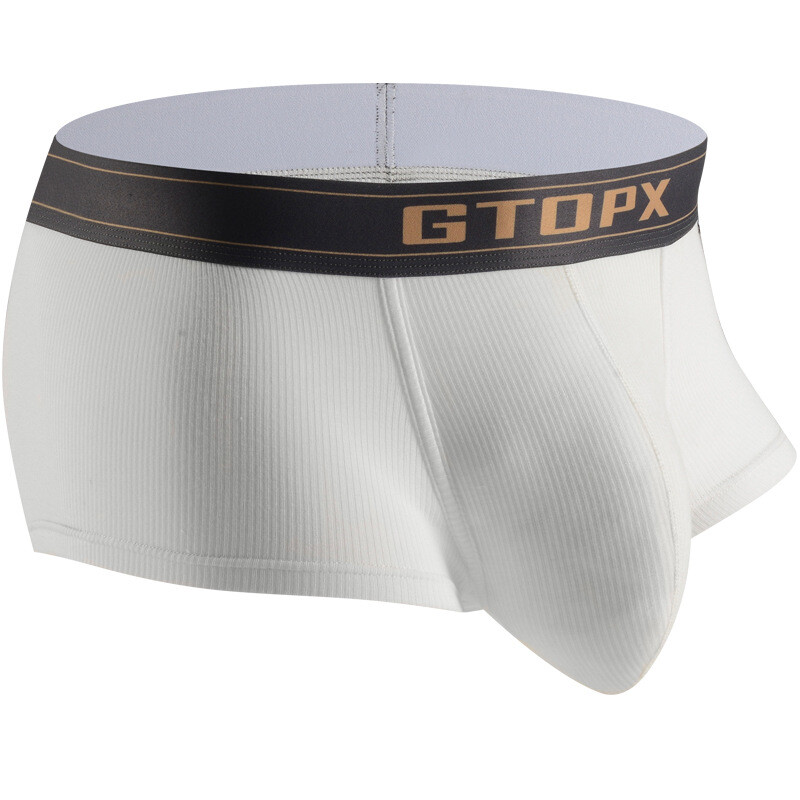 NEW Men's Underwear Underpants Boxer Panties Sexy U Convex Big Long Pouch Shorts