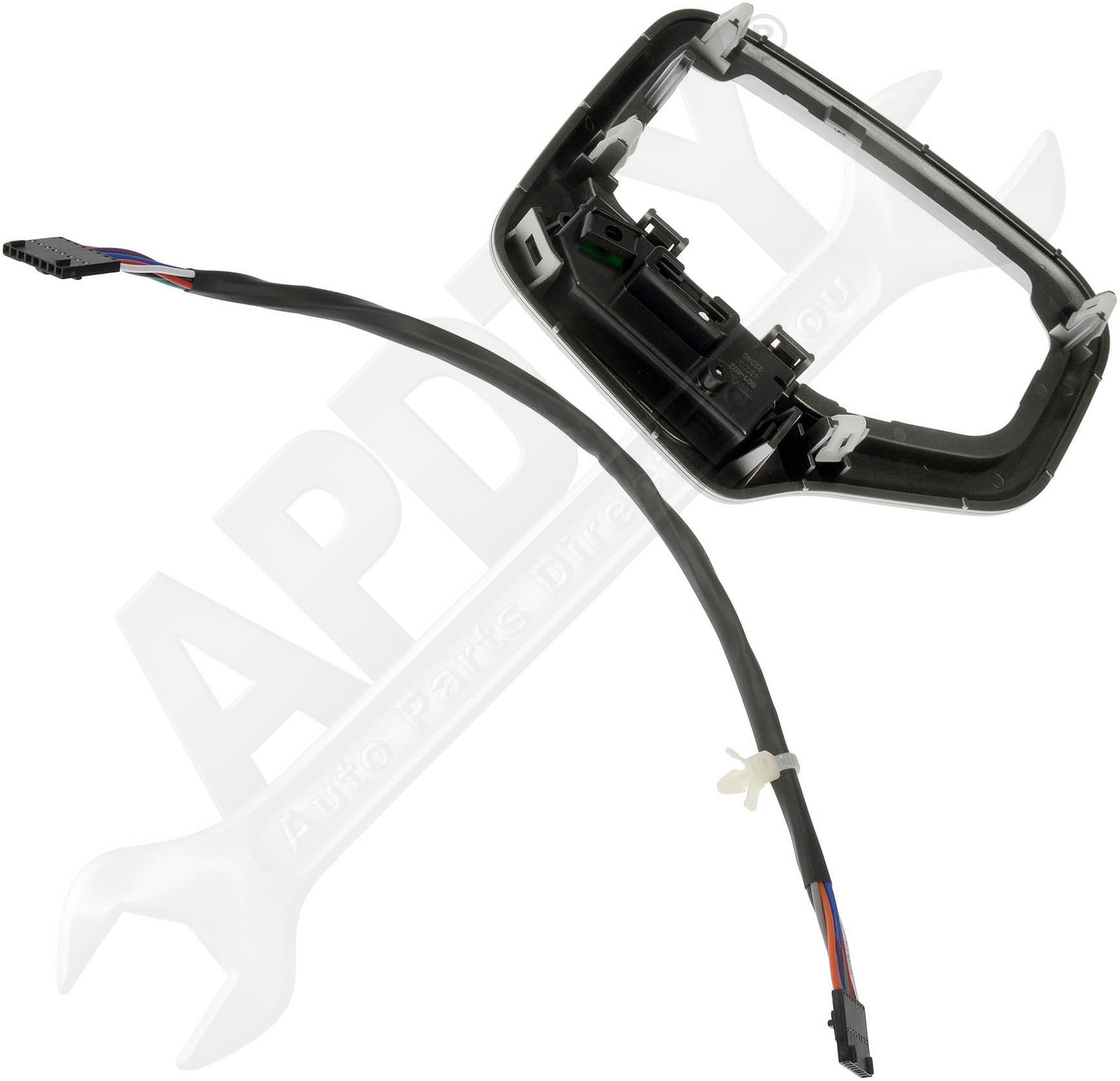 Dorman 601-402 Shifter Bezel With Harness Kit - Silver