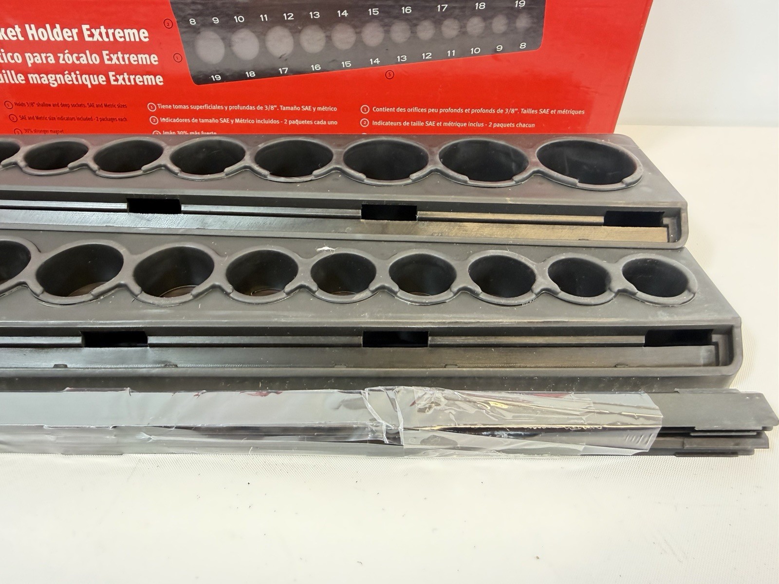NEW Snap on 38MSKTH Magnetic Socket Holder Black NEW
