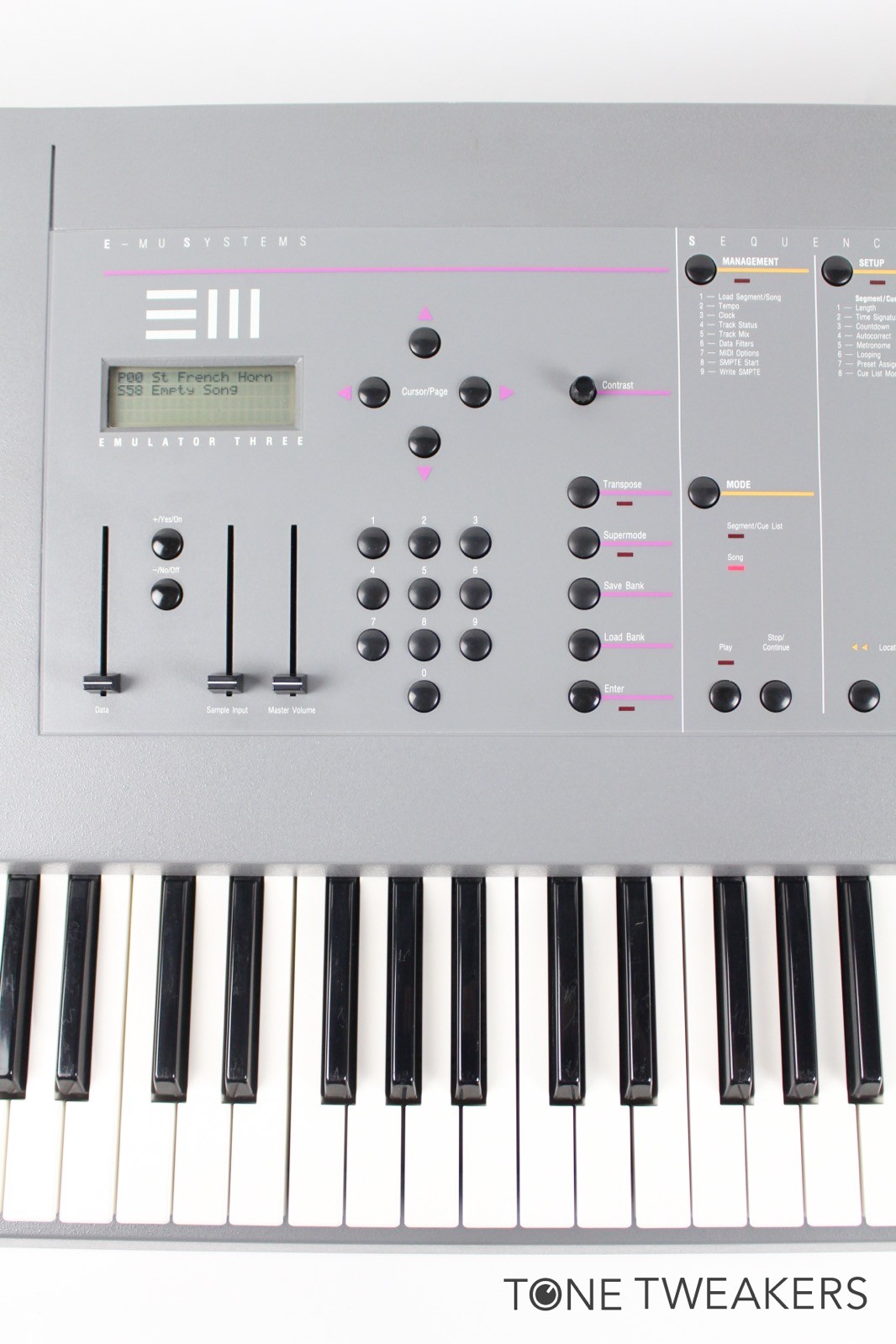 Emu EIII Emulator 3 Three REFURBISHED Sampler Keyboard VINTAGE SYNTH DEALER