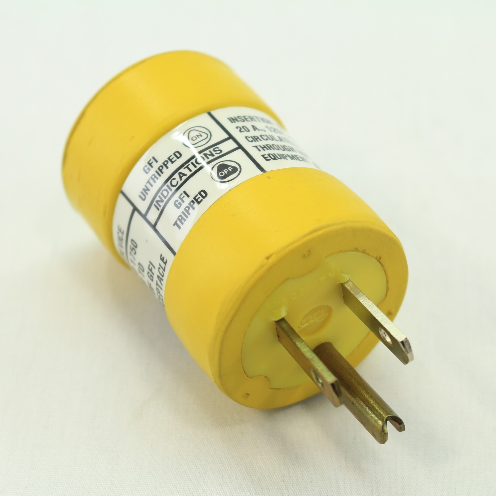 Daniel Woodhead 1753 Circuit GFI Current Tester Indicator Receptacle Plug 15/20A