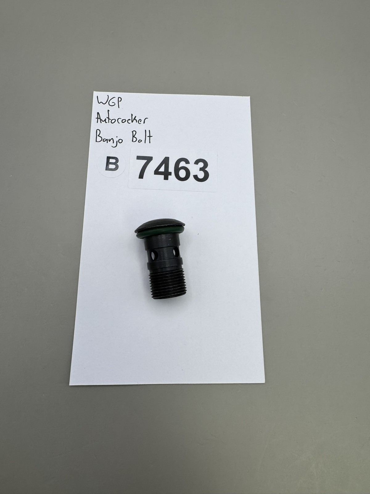 WGP Autococker Banjo Bolt Black