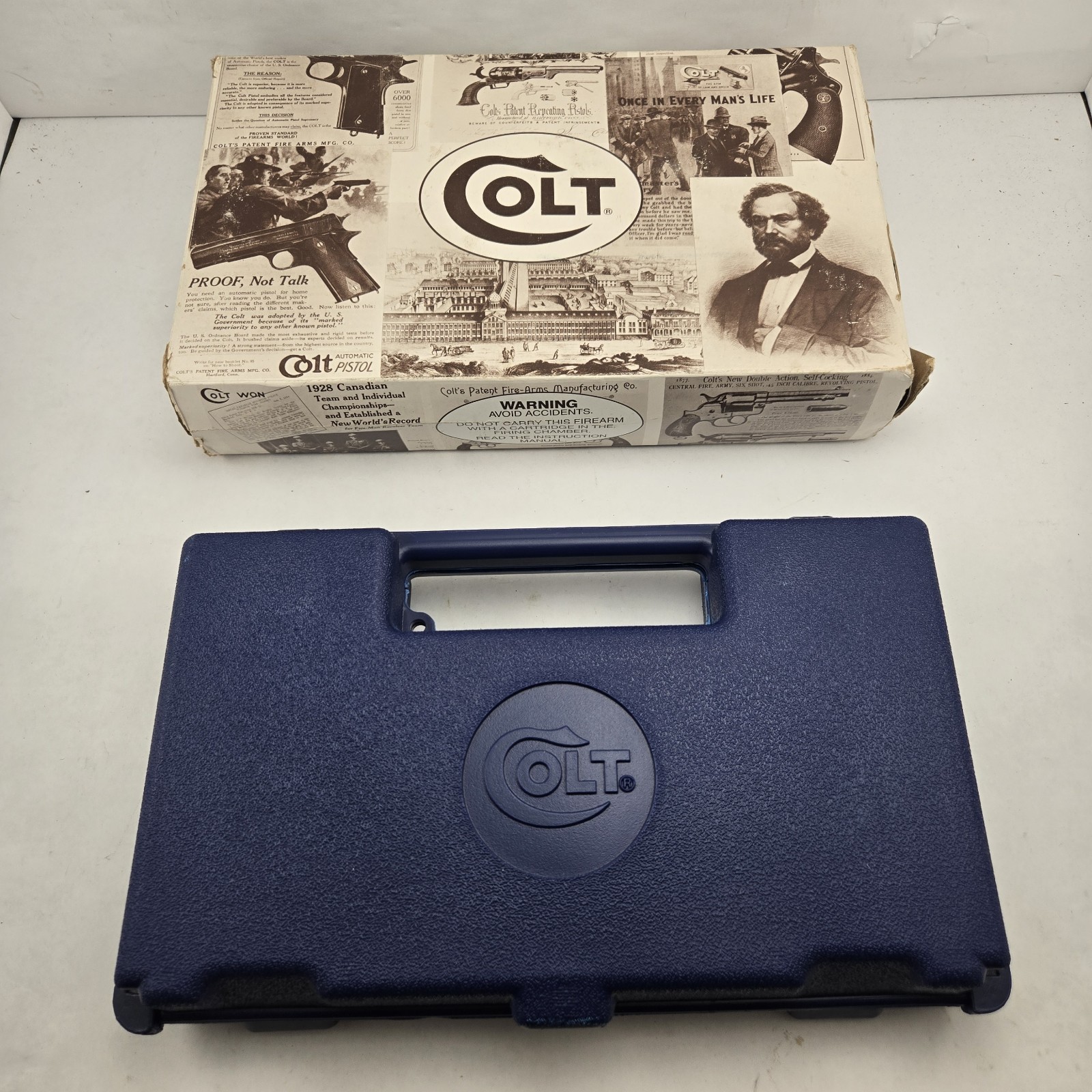 Used Colt King Cobra Enhanced 4" 357 Stainless Box Hard Case Sleeve Revolver