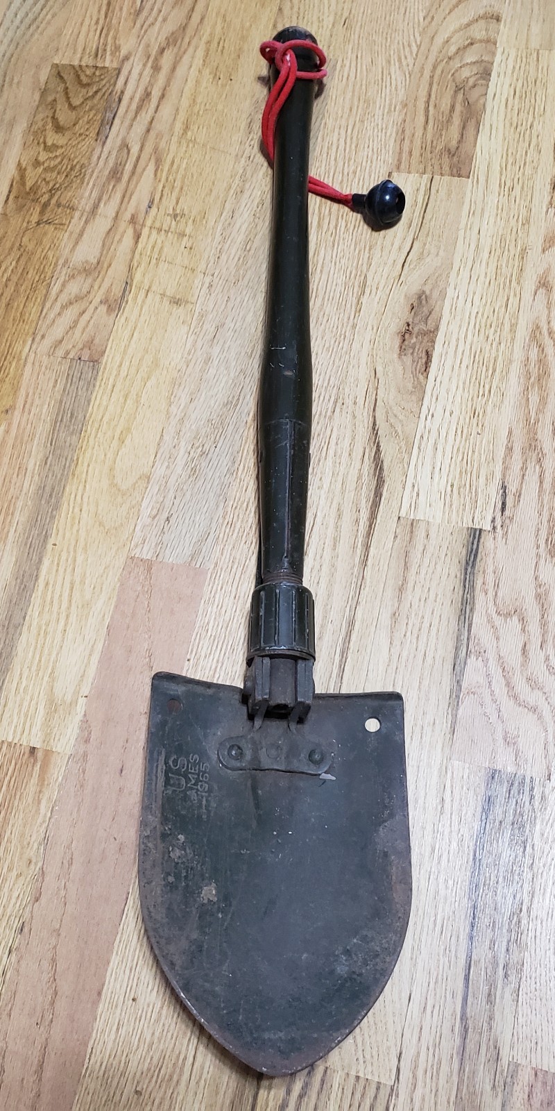 US AMES 1965 Military Folding Shovel Pick Trench Tool