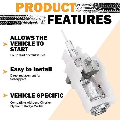 Ignition Switch Actuator Pin, 4690492AB, 924-704 Replacement | Compatible