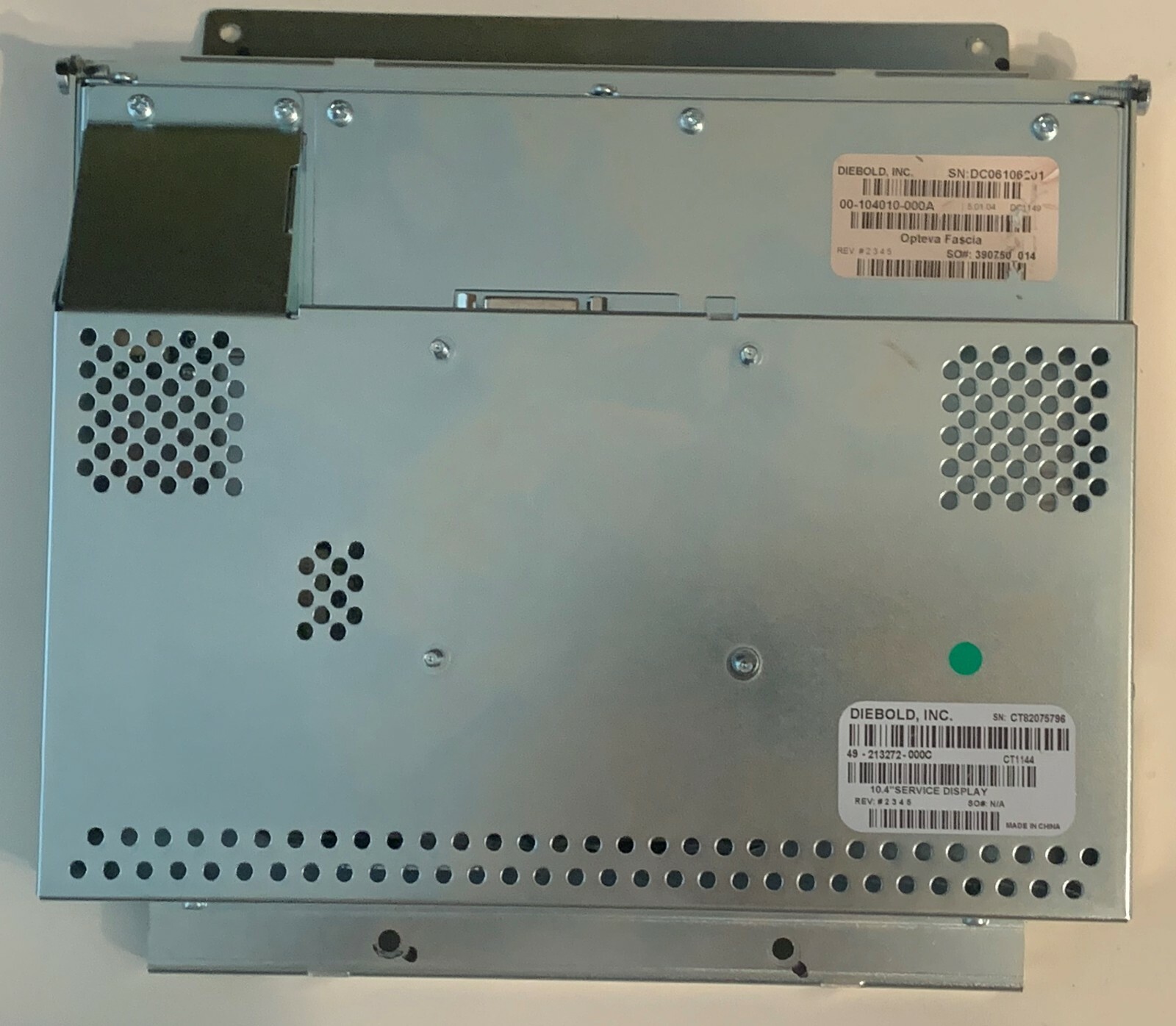 Diebold 49-213272-000C 10.4" SERVICE REPLACEMENT LCD DISPLAY 49-208350-000A