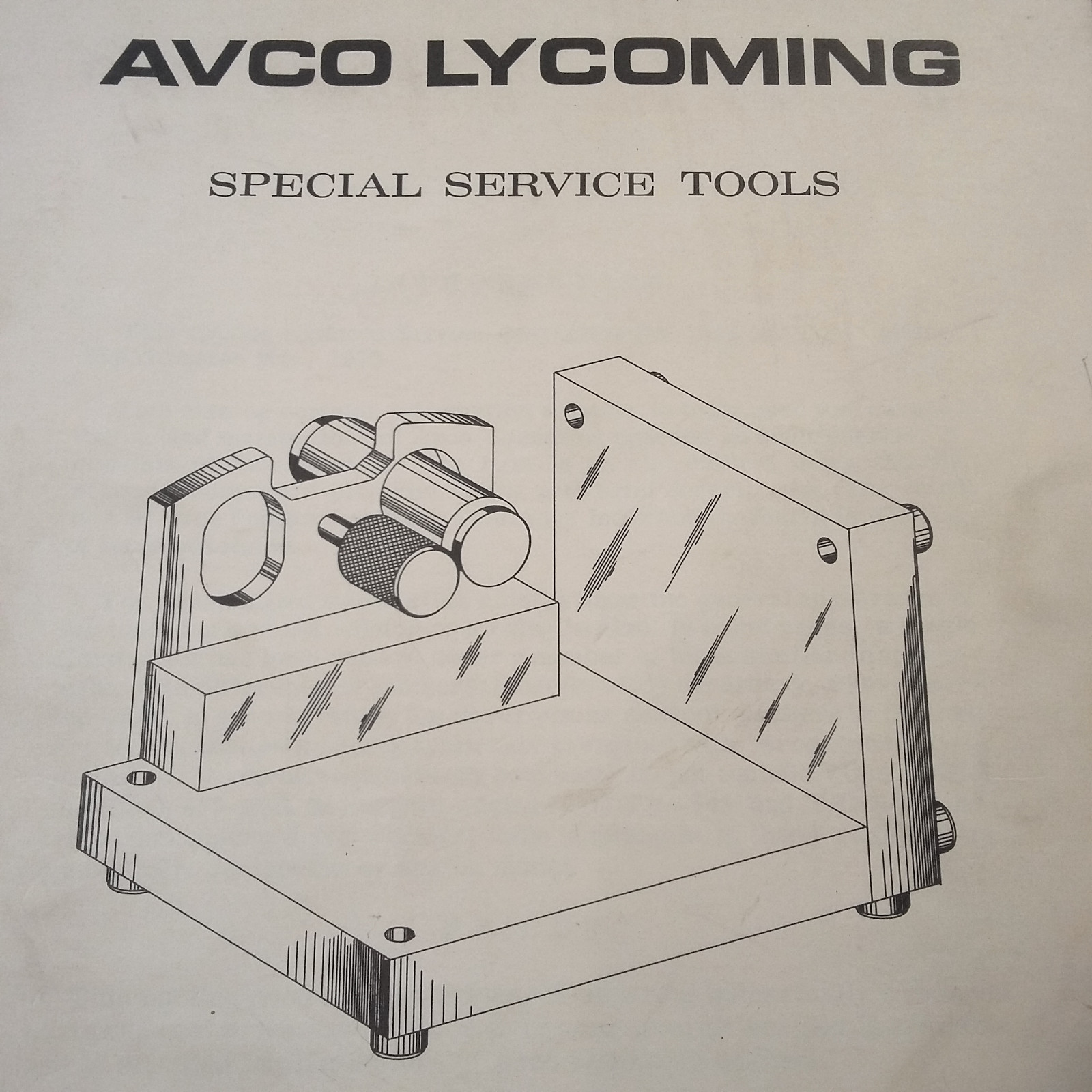 Lycoming Special Service Tools Manual
